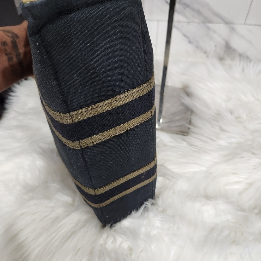 💚🔹️HERMES 🔹️TOTE BAG | TOTE BAG COLORS BLACK & ARMY GREEN W/ COA - Picture 9 of 17